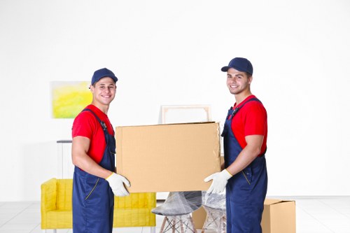Eco-friendly packing materials used by movers