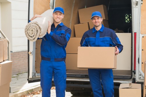 Dedicated team members of Croydon Removals in action